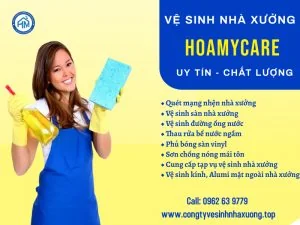 Banner vệ sinh nhà xưởng HOAMYCAER