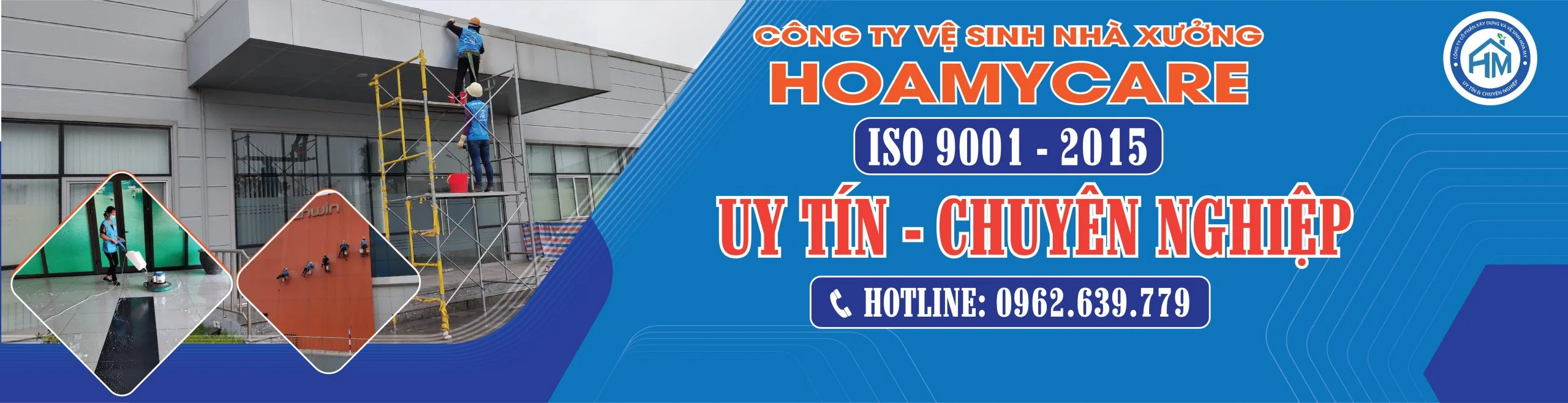 Dịch vụ vệ sinh nhà xưởng HOAMYCARE