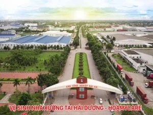 Vệ sinh nhà xưởng tại Hải Dương - HOAMYCARE
