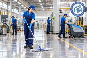 Cách tính nhân viên vệ sinh cho nhà xưởng