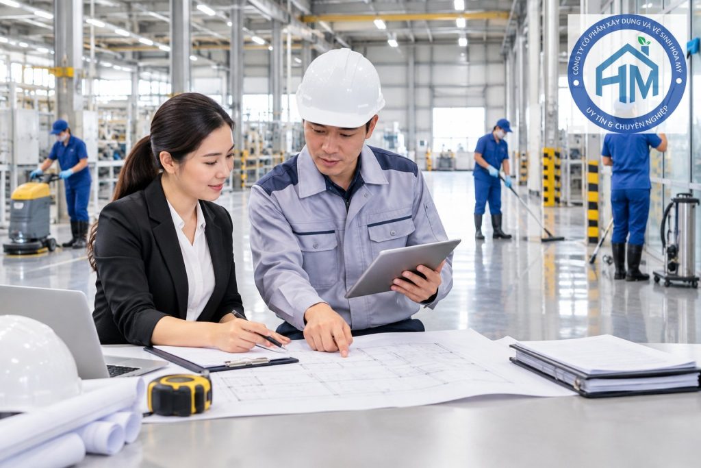 Hồ sơ thuê dịch vụ vệ sinh nhà xưởng cần chuẩn bị gì?