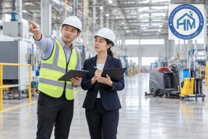 Khảo sát hiện trạng trước khi thuê vệ sinh nhà xưởng